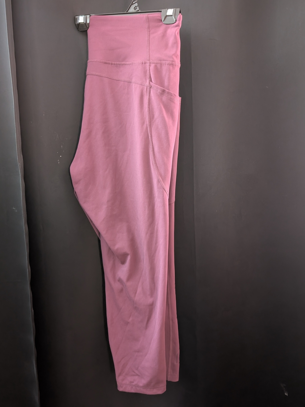 Reebok High-Rise Purple Leggings with Side Pocket